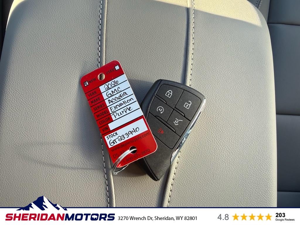 2026 GMC Acadia Elevation