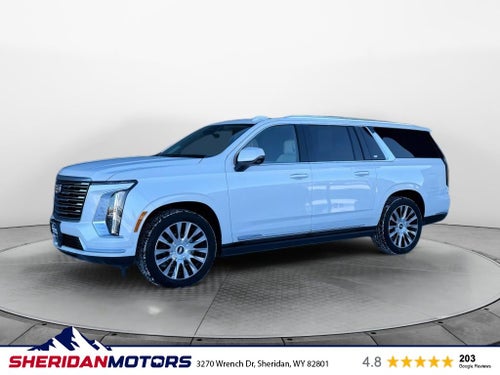 2025 Cadillac Escalade ESV Premium Luxury Platinum
